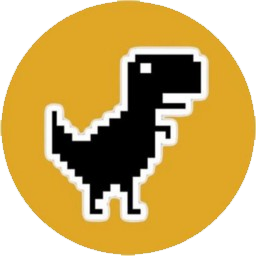 A T-Rex as the avatar image